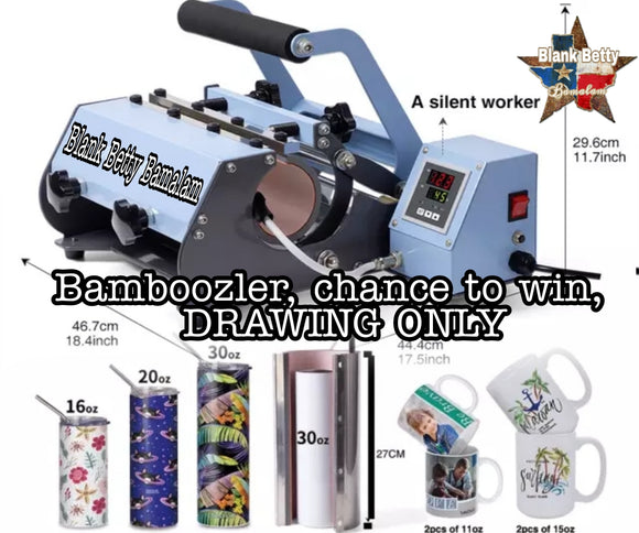 BAMBOOZLER10  3 files/drawing (read description) CHOOSE YOUR FILE BY USING THE 