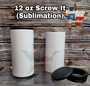 12 Oz. Screw It, sublimation Koozie