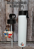 Hydroflask, sublimation (lid styles may vary)