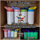 12 oz str8 buckaroo UV/GLOW (please read description) straight