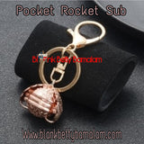 Pocket Locket Sublimation Keychain (please read description)