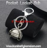 Pocket Locket Sublimation Keychain (please read description)