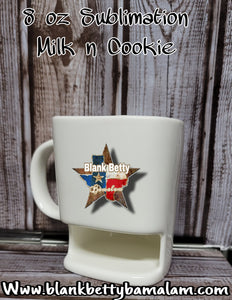 8 oz Milk n Cookie Sublimation Mug