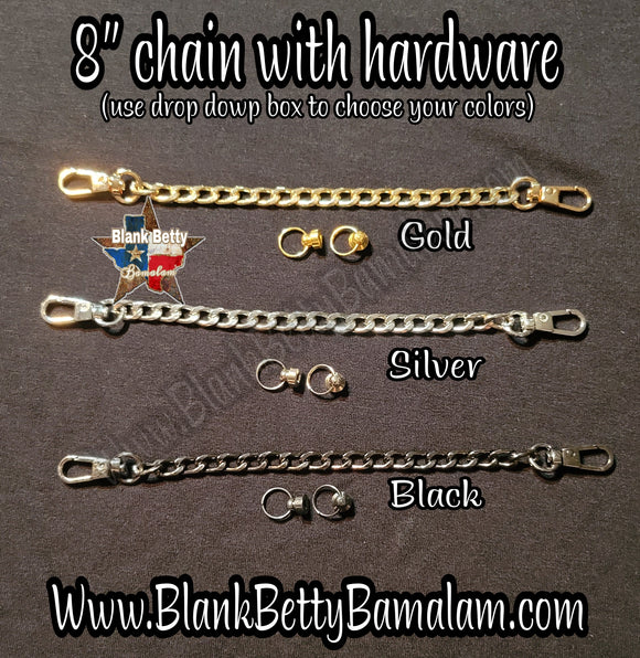 Purse Chains with Hardware