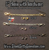 Purse Chains with Hardware