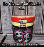 ICE CREAM PINT KOOZIE sublimation