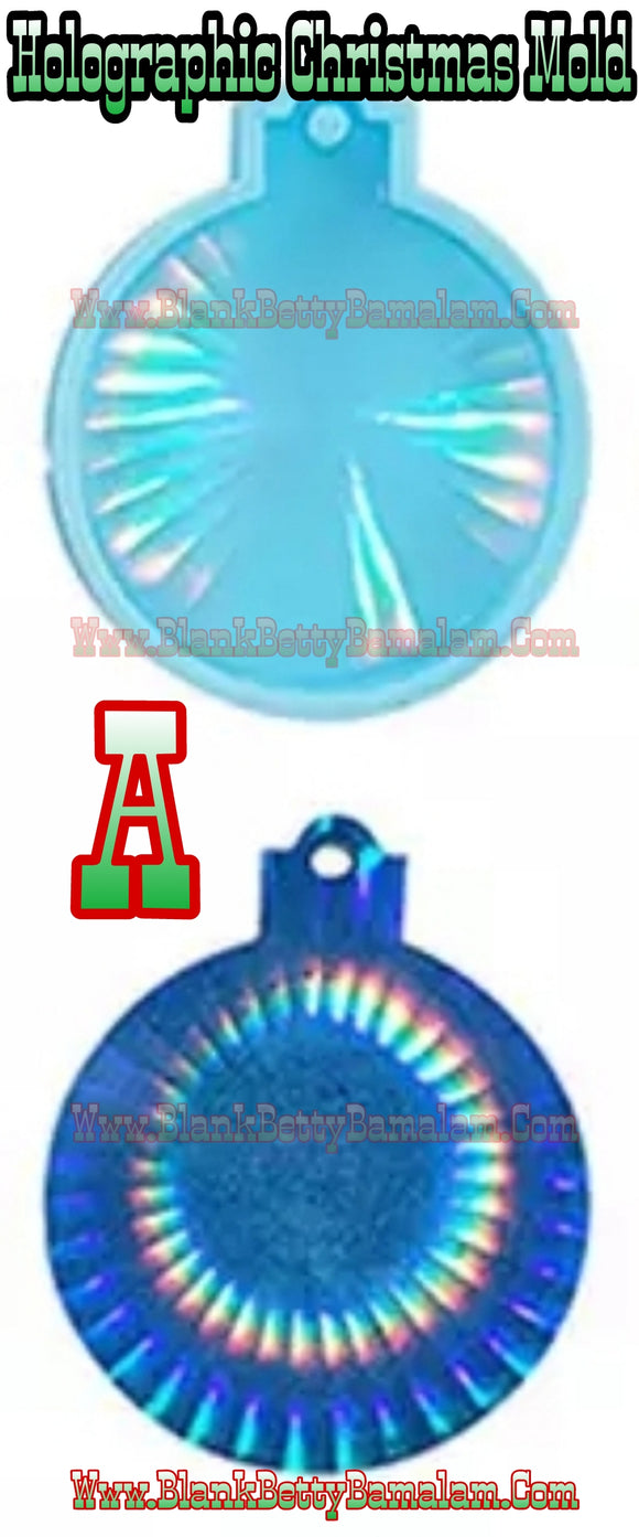 Holographic Christmas Ornament Mold